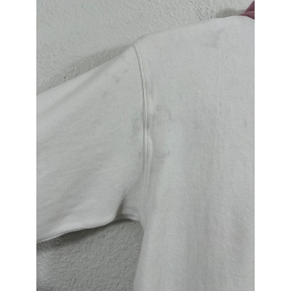 Ellesse Italy Floral Lace Up Pullover Sweatshirt Womens Size M *Spotting - Picture 13 of 14